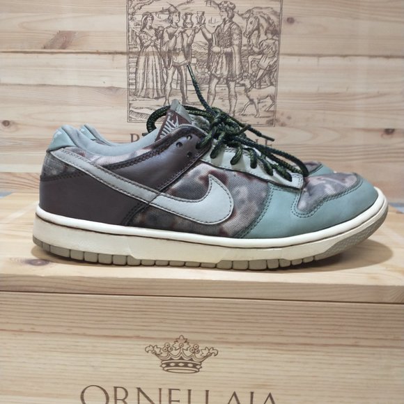 Nike Dunk Low Camo 307656-351 Size 7.5 Very Collectable main image 6